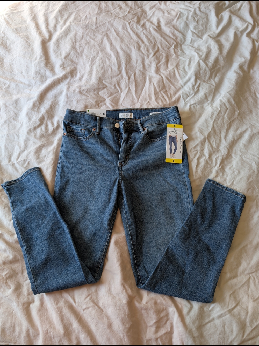 Jessica Simpson Women's Medium Blue Skinny Jeans